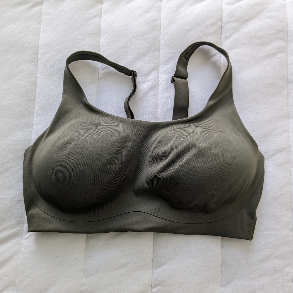 All In Motion Olive Green Sports Bra 36D NWOT